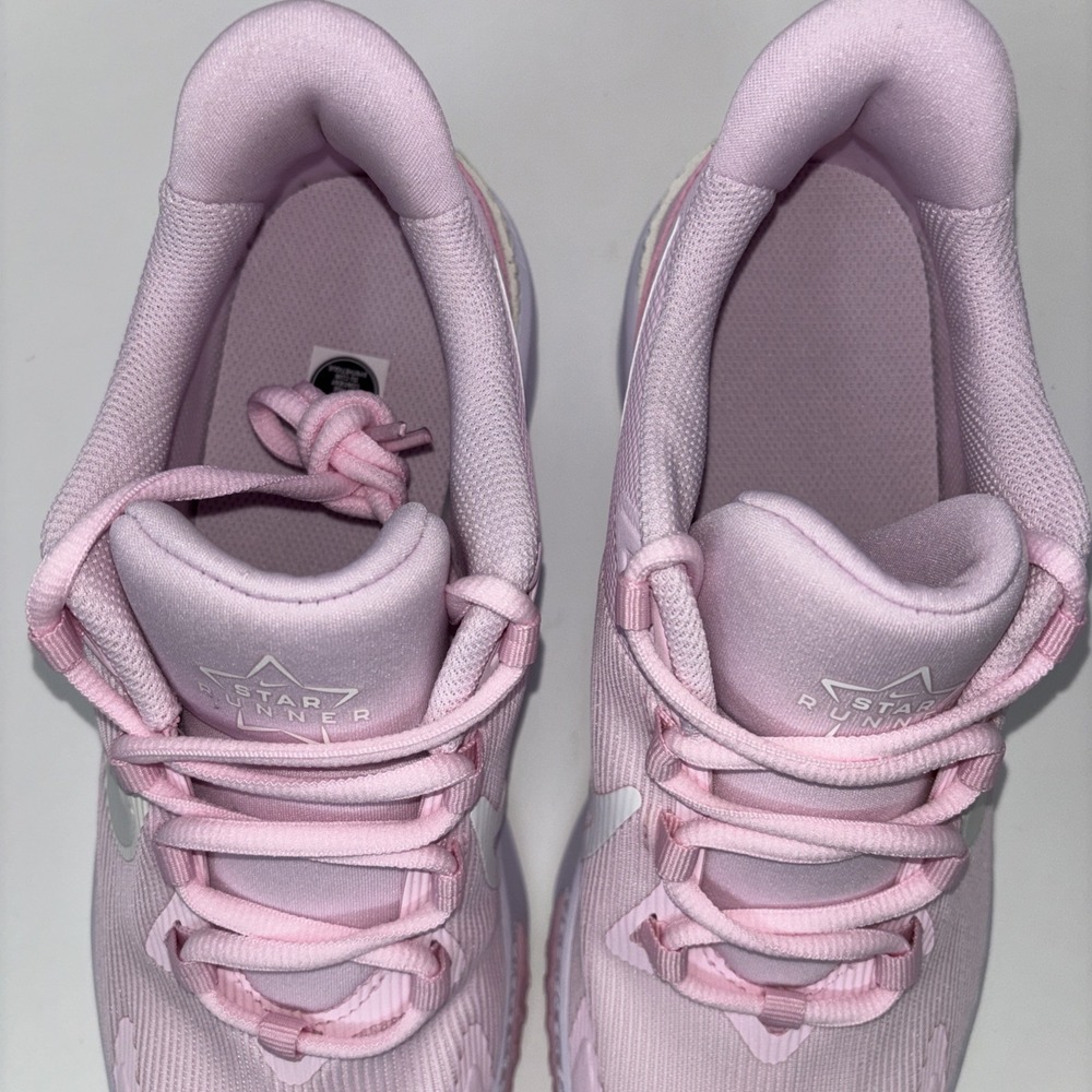 Nike Star Runner 4 Next Nature GS Shoes Pink Foam Girls Youth Size 7Y DX7615-602 - Picture 6 of 11